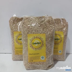 Auktion Davert Buchweizen 3 x 1 kg