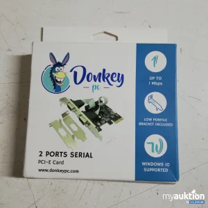 Auktion Donkey-PC 2 Port Serial PCI-e Karte