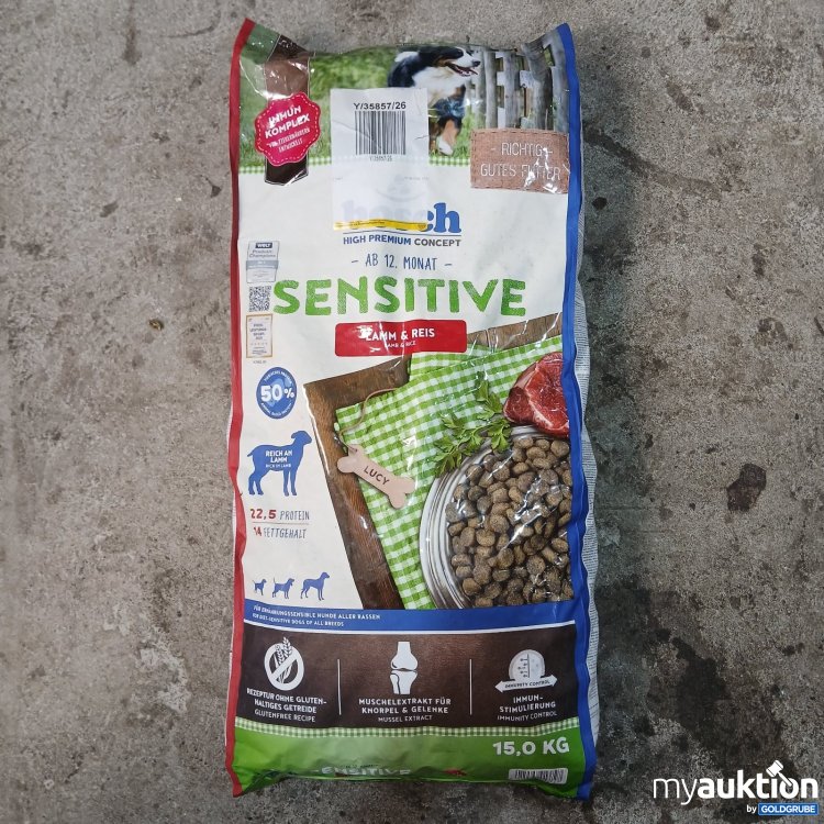 Artikel Nr. 463952: Bosch Sensitive Lamm & Reis Hundefutter 15 kg