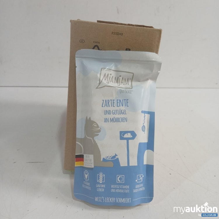 Artikel Nr. 464952: MjAMjAM Katzenfutter Geflügel, Möhrchen 12x125g