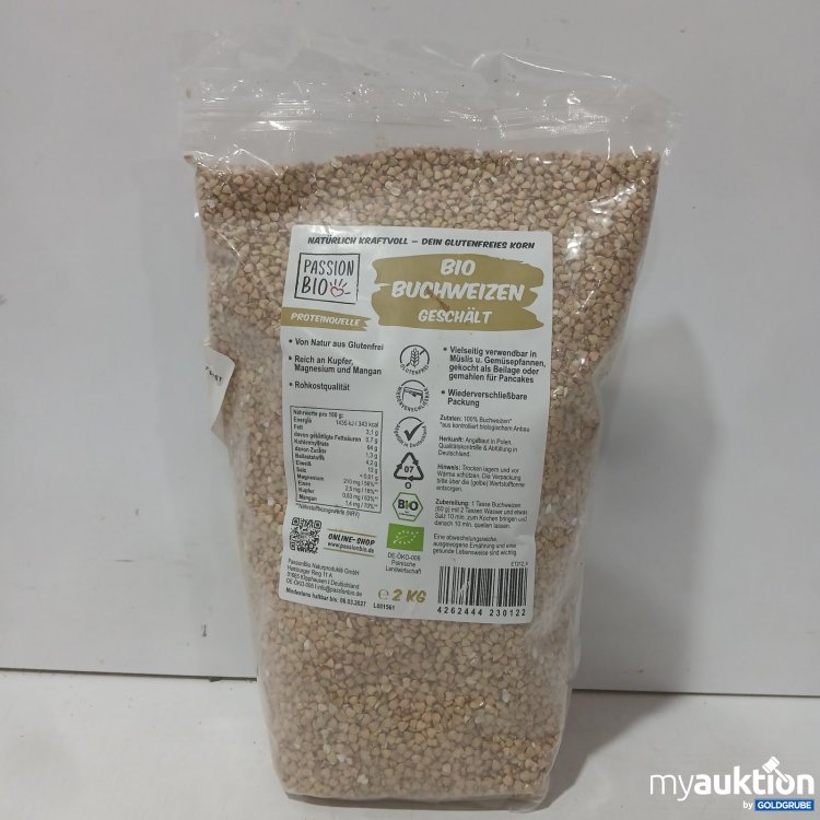 Artikel Nr. 471952 Artikel Nr. 471952: Passion Bio Buchweizen geschält 2 kg