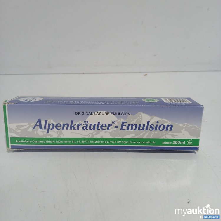 Artikel Nr. 522952 Artikel Nr. 522952: Alpenkräuter Emulsion 200ml