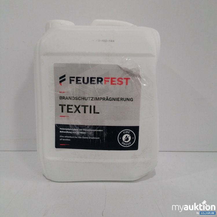 Artikel Nr. 825952 Artikel Nr. 825952: Feuer Fest Brandschutzimprägnierung 5L