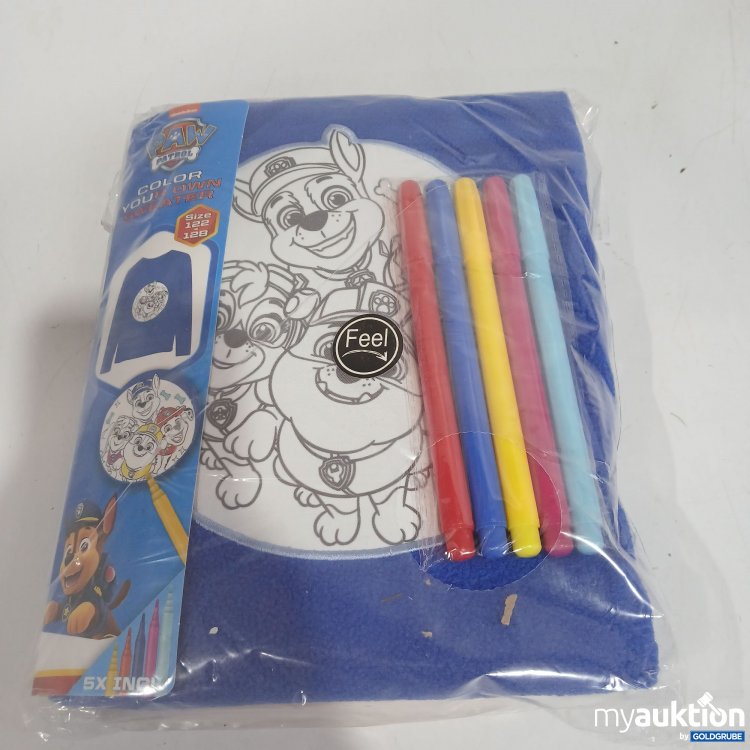 Artikel Nr. 857952 Artikel Nr. 857952: Paw Patrol Color Your own Sweater 3+