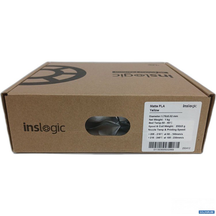 Artikel Nr. 896952: Inslogic Matte PLA Yellow 1kg 