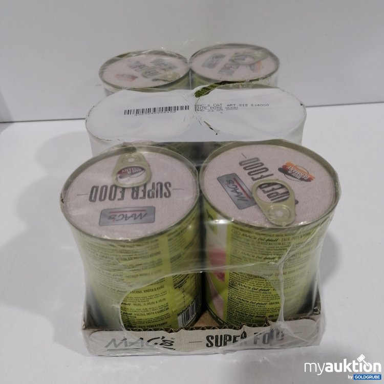 Artikel Nr. 897952: Mac's Super Food Ente Pute Huhn 6x400g