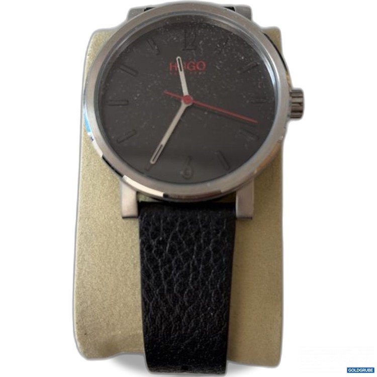 Artikel Nr. 924952: Hugo Boss Uhr Schwarz Lederarmband