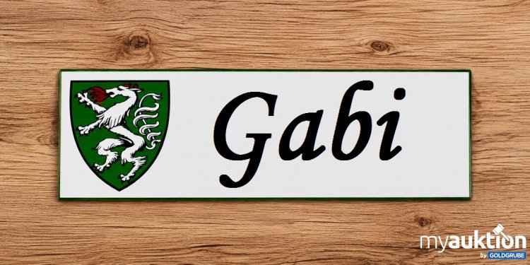 Artikel Nr. 936952 Artikel Nr. 936952: Blechschild
