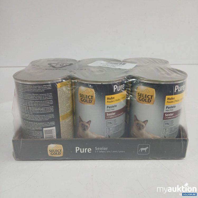 Artikel Nr. 950952: Select Gold Katzenfutter Huhn 6x400g