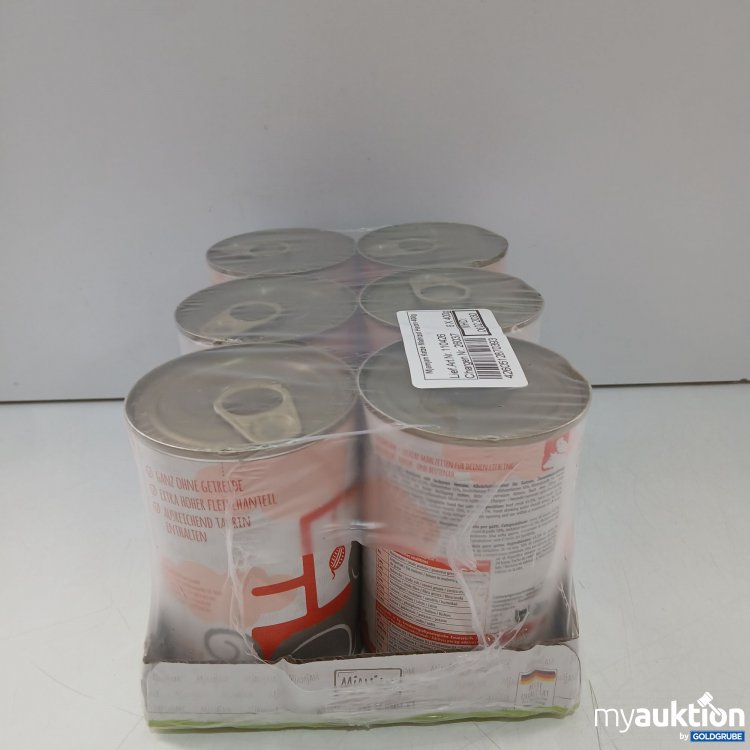 Artikel Nr. 958952: Mjamjam Katze Mahlzeit Herzen 6x400g 