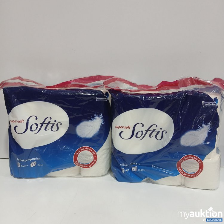 Artikel Nr. 962952: Softis Toilettenpapier 2x9 Rollen 4Lagen 