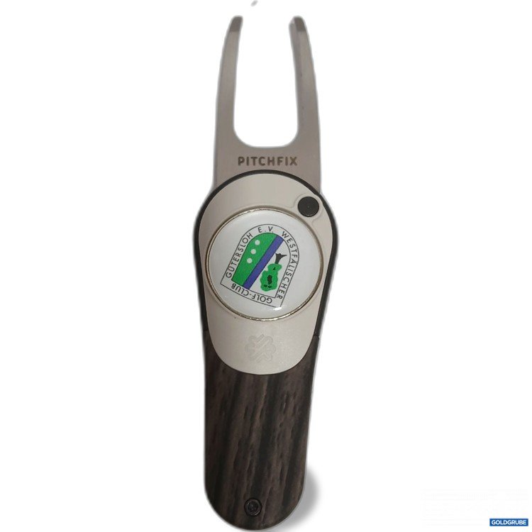 Artikel Nr. 971952 Artikel Nr. 971952: Pitchfix Golfball Marker Holzoptik Schwarz