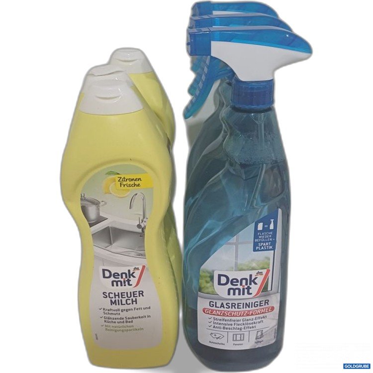 Artikel Nr. 987952: Denk mit Scheuermilch 3x750ml & Glasreiniger 3x1L