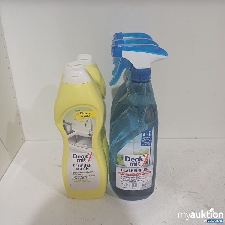 Artikel Nr. 987952: Denk mit Scheuermilch 3x750ml & Glasreiniger 3x1L