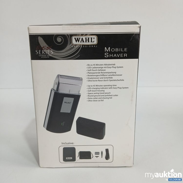 Artikel Nr. 361953 Artikel Nr. 361953: Wahl Mobile Shaver Cordless Travel Shaver