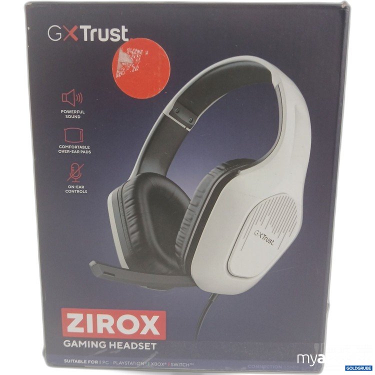 Artikel Nr. 444953 Artikel Nr. 444953: Trust GXT 415 Ziron Gaming-Headset weiß
