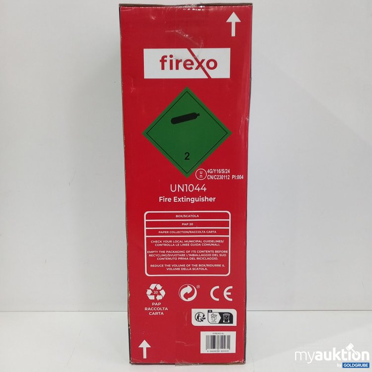 Artikel Nr. 820953 Artikel Nr. 820953: Firexo 6L UN1044 Feuerlöscher