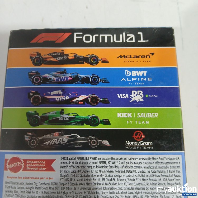 Artikel Nr. 887953 Artikel Nr. 887953: Hot Wheels Formula 1 Autos 5Stk