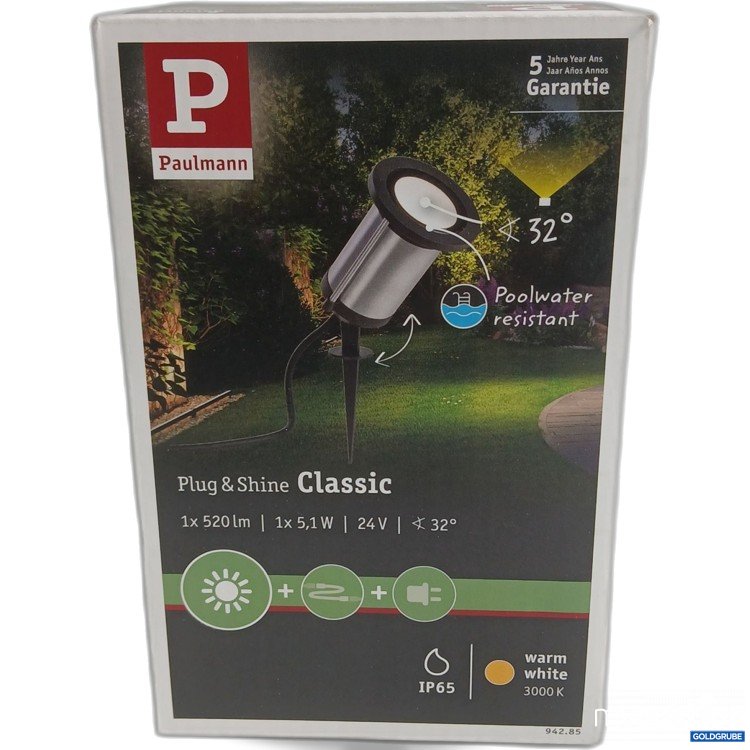 Artikel Nr. 921953: Paulmann Plug&Shine Classic IP65