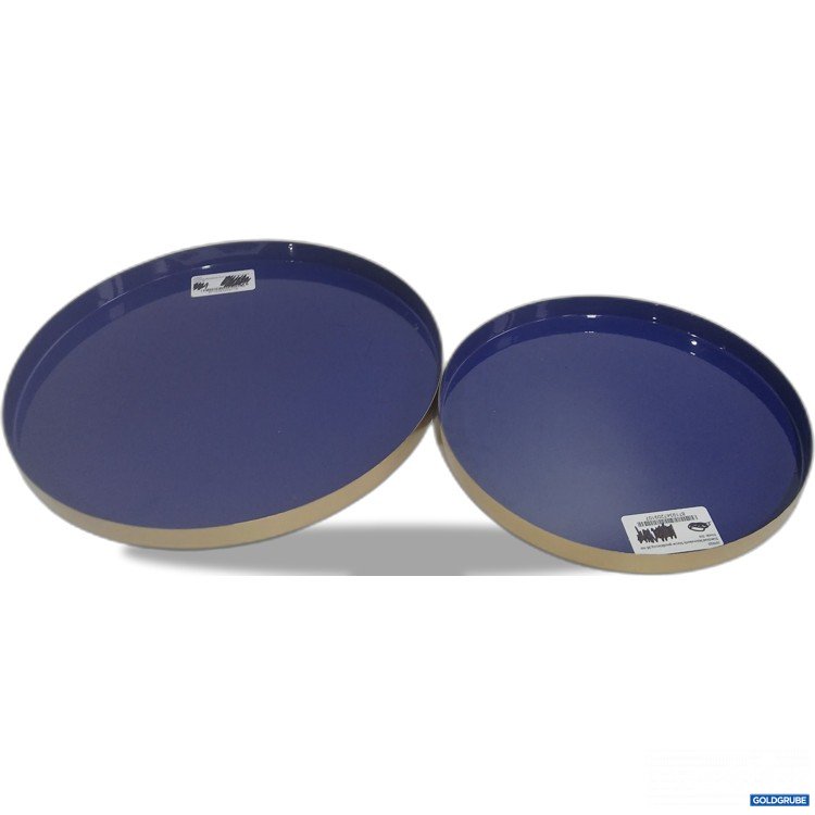 Artikel Nr. 928953: Dk Tablett Set blau 1x33cm 1x25cm 