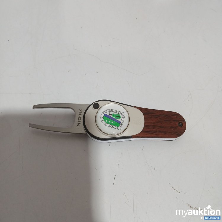Artikel Nr. 971953 Artikel Nr. 971953: Pitchfix Golfball Marker Holzoptik Rotbraun