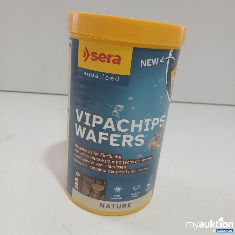Artikel Nr. 980953 Artikel Nr. 980953: Sera Vipachips Wafers hauptfutter für Zierfische 380g