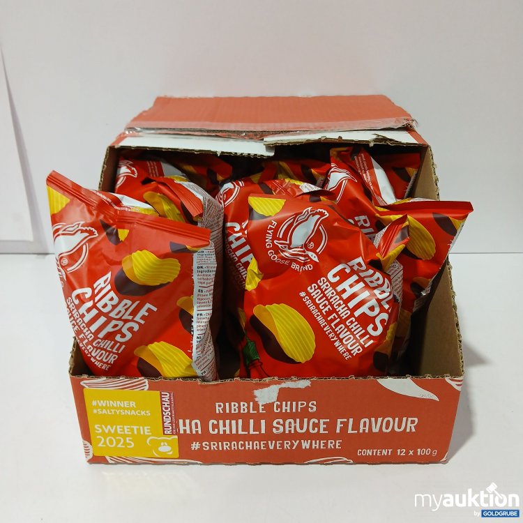 Artikel Nr. 360954 Artikel Nr. 360954: Ribble Chips Sriracha Chilli 11x100g