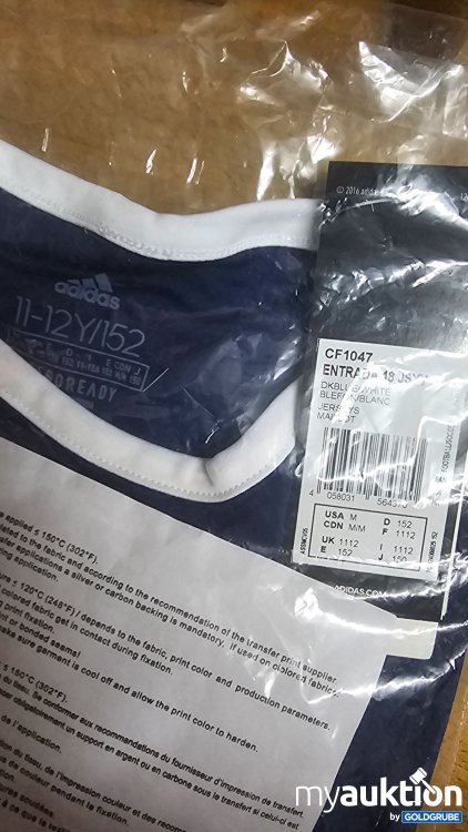 Artikel Nr. 396954: Adidas Entrada T-Shirt, neu und originalverpackt
