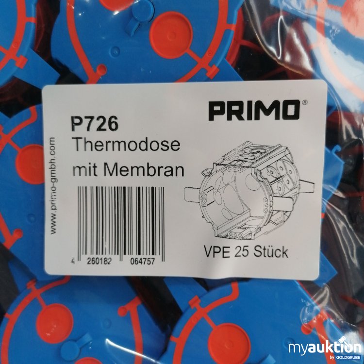 Artikel Nr. 438954: Primo P726 Thermodose mit Membran 25 Stk. 