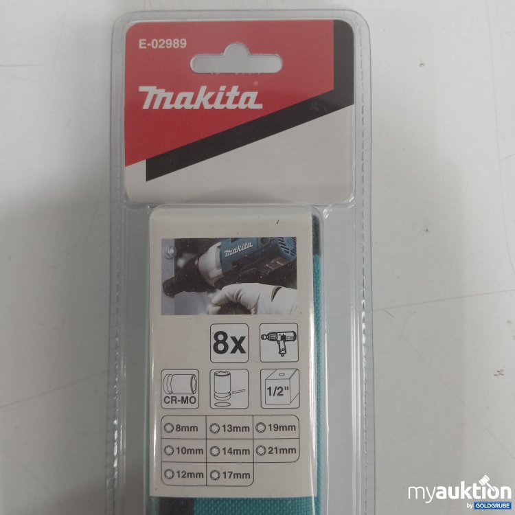 Artikel Nr. 444954 Artikel Nr. 444954: Makita Schlagnuss-Set E-02989 8Stk