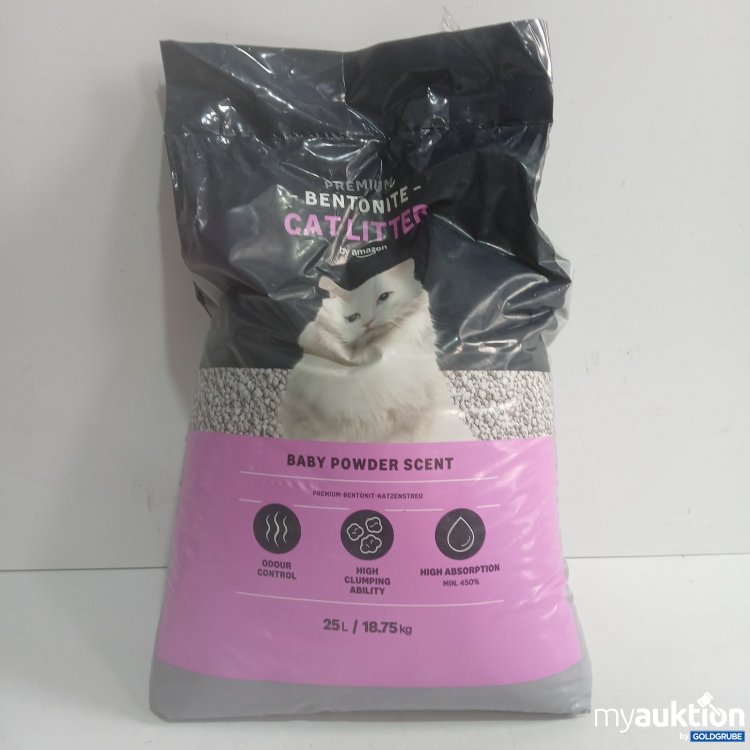 Artikel Nr. 464954: Bentonit Katzenstreu Baby Powder Scent 25 l