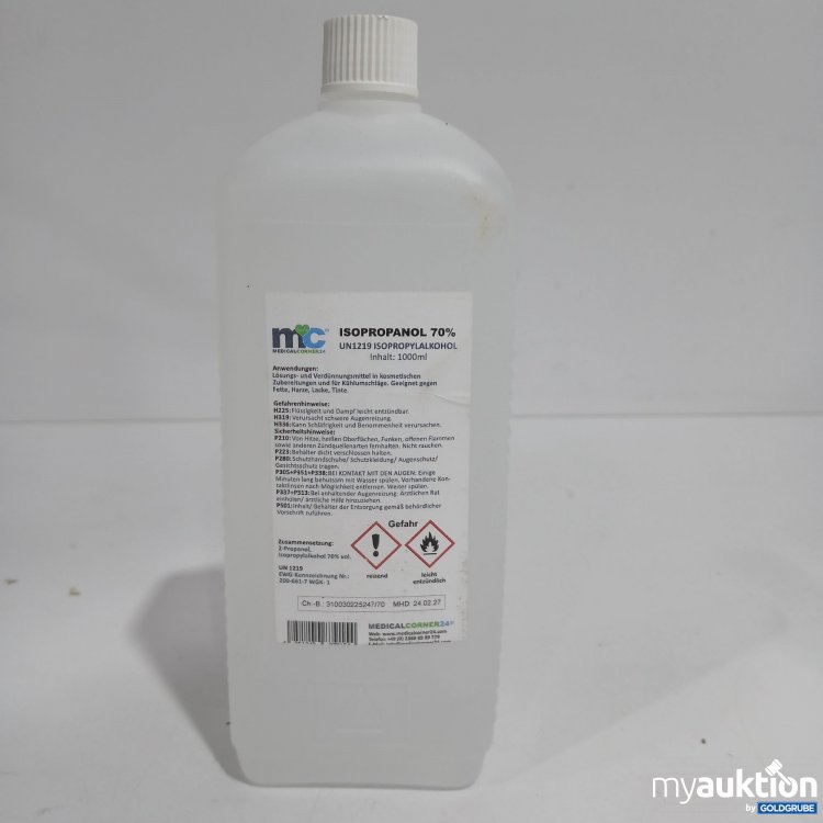 Artikel Nr. 817954 Artikel Nr. 817954: MC isopropanol 70% 1L