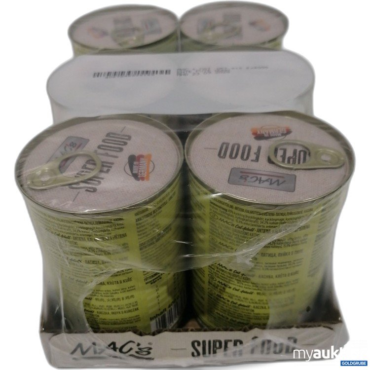 Artikel Nr. 897954: Macs Super Food Ente Pute Huhn 6x400g