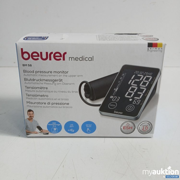 Artikel Nr. 921954: Beurer medical BM 58 Blutdruckmessgerät 
