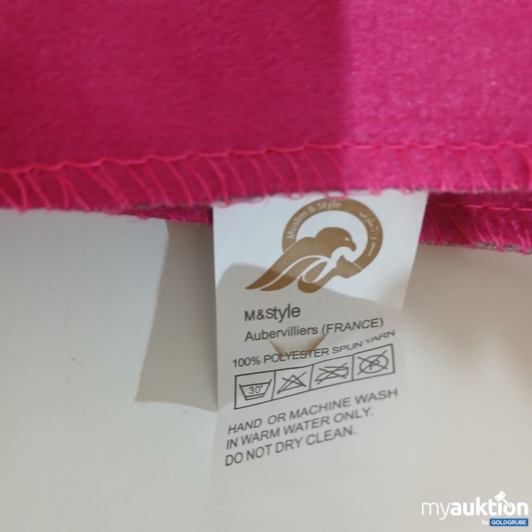 Artikel Nr. 930954 Artikel Nr. 930954: M&Style Teppich Pink mit Fransen