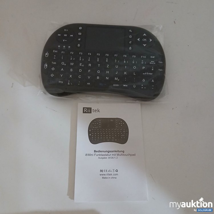 Artikel Nr. 932954: Rii Mini Tastatur Wirelouchpad 