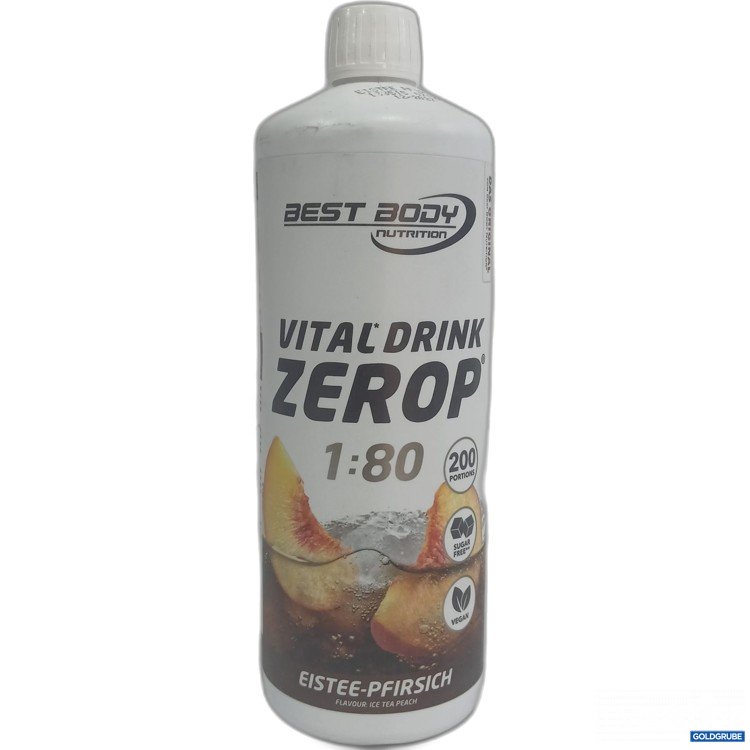 Artikel Nr. 969954: Best Body Vital Drink Zerop 1:80 Eistee-Pfirsich 1L