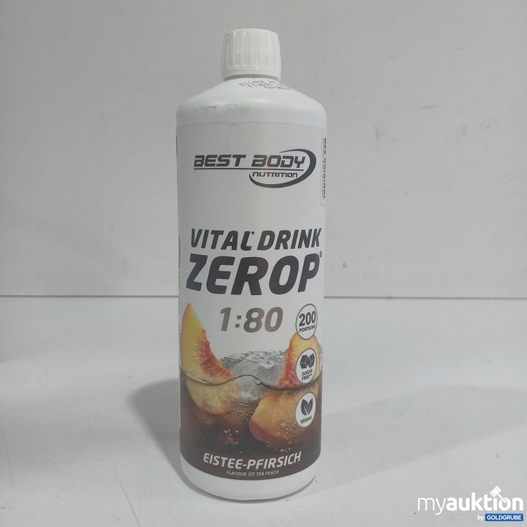 Artikel Nr. 969954: Best Body Vital Drink Zerop 1:80 Eistee-Pfirsich 1L