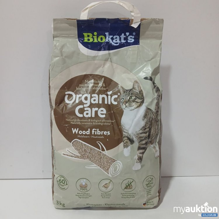 Artikel Nr. 976954 Artikel Nr. 976954: Biokat's Organic Care Wood fibres 3 kg