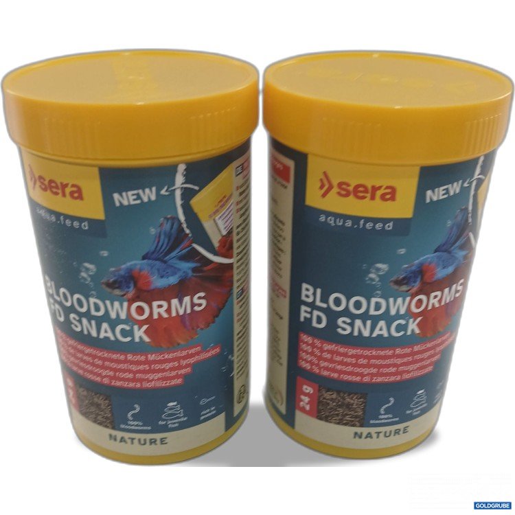 Artikel Nr. 980954: Sera Bloodworms FD Snack Nature 2x24g 