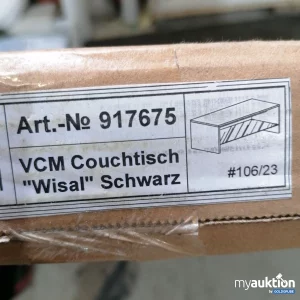 Auktion VCM My Hime Couchtisch Wisal Schwarz 917675