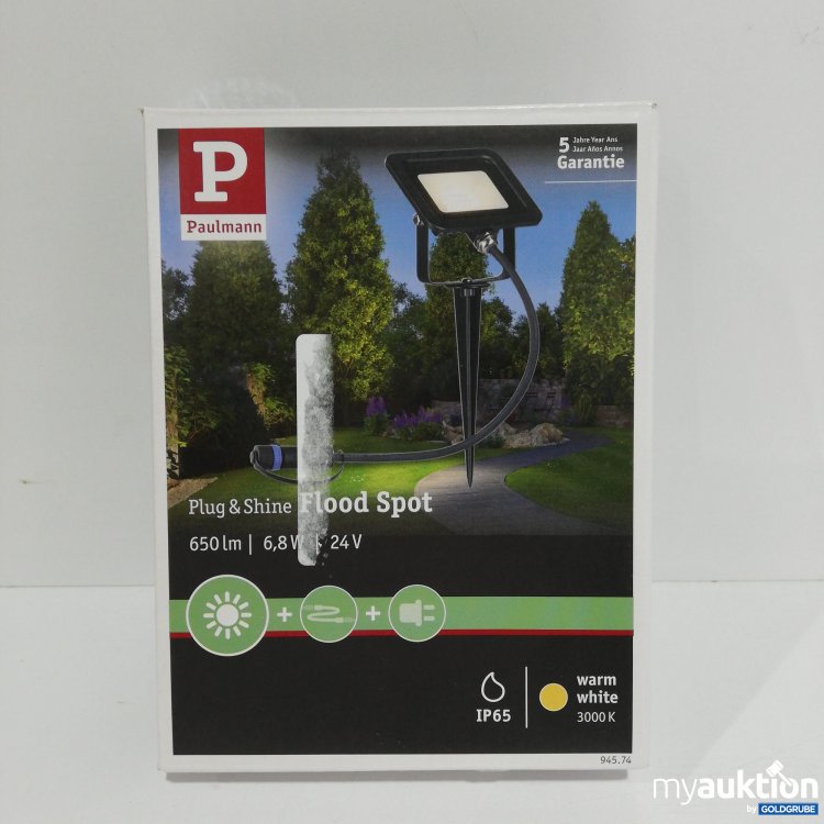 Artikel Nr. 388955 Artikel Nr. 388955: Paulmann Plug and Shine Flood Spot 650lm