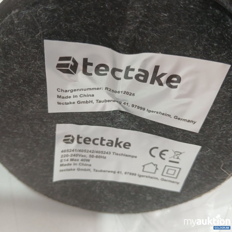 Artikel Nr. 444955: Tectake Tischlampe schwarz