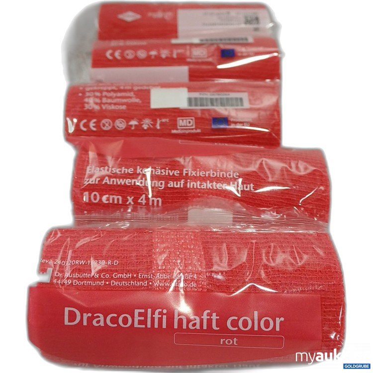 Artikel Nr. 446955 Artikel Nr. 446955: DracoElfi haft Color Rot 10x400cm, 5Stk