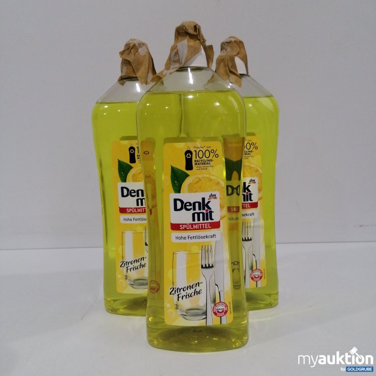 Artikel Nr. 847955: DM Denk mit Spülmittel Zitrone 3x1L