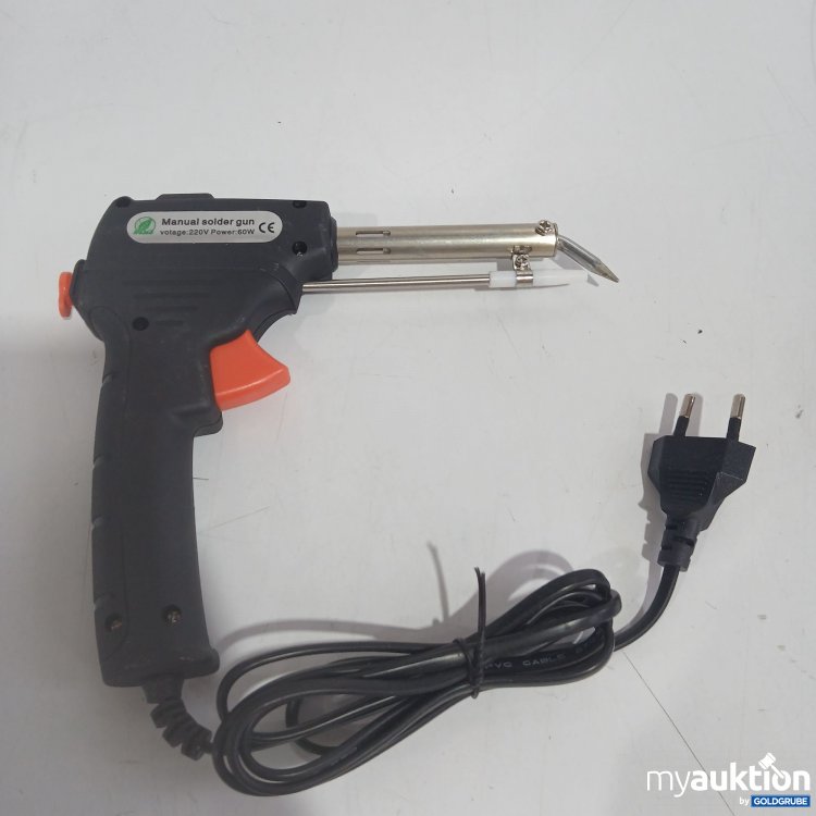 Artikel Nr. 857955 Artikel Nr. 857955: Manual solder gun