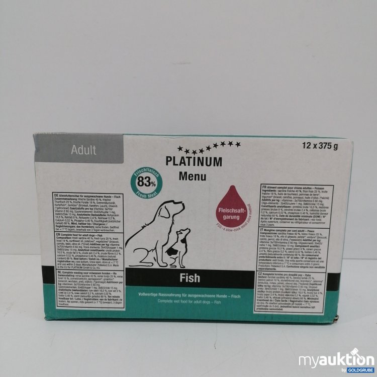 Artikel Nr. 859955 Artikel Nr. 859955: Platinum Menu Fish 12x375g