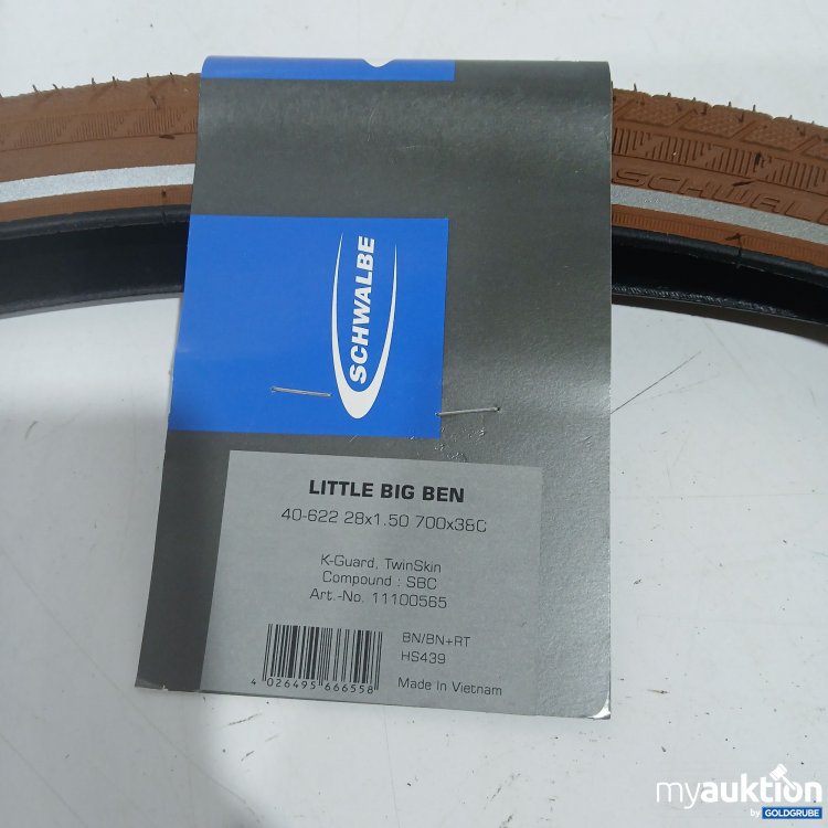 Artikel Nr. 887955 Artikel Nr. 887955: Schwalbe Little Big Ben 40-622 28x1 700x38C