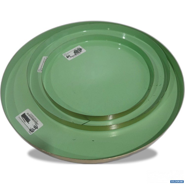 Artikel Nr. 928955: Dk Tablett Set grün 1x26cm 1x33cm 1x40cm