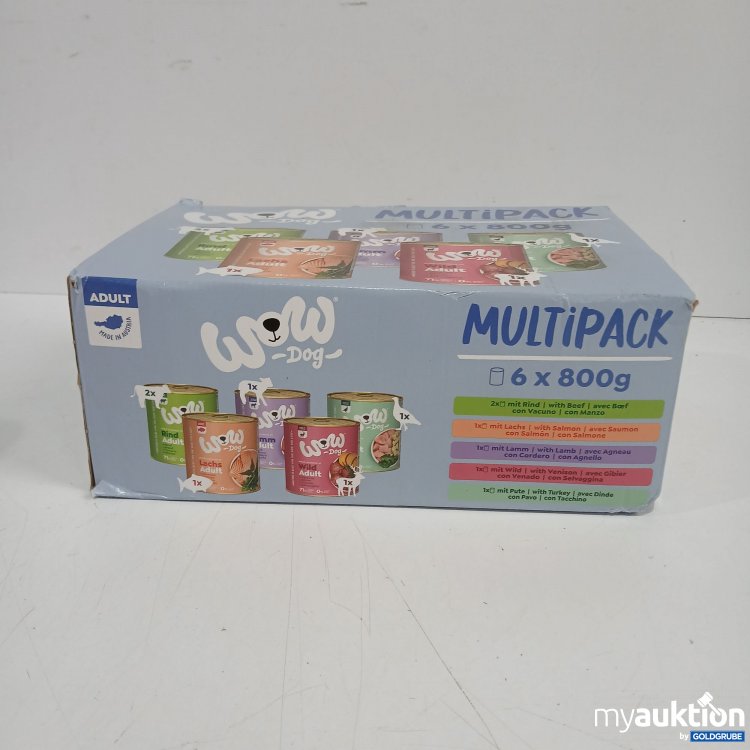 Artikel Nr. 970955: Wow dog Multipack 6x800g 